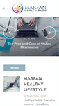 Mobile Screenshot of marfan.org.uk
