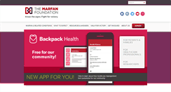 Desktop Screenshot of marfan.com