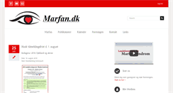 Desktop Screenshot of marfan.dk